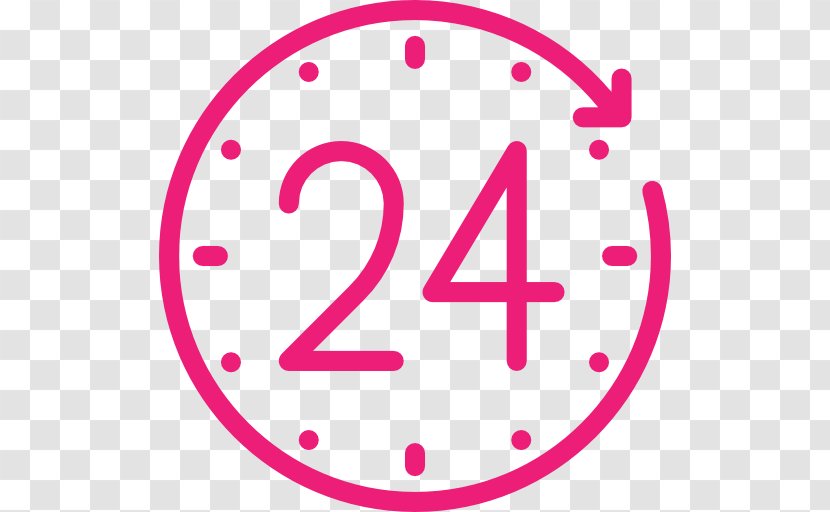 Clock - 24 HOURS Transparent PNG