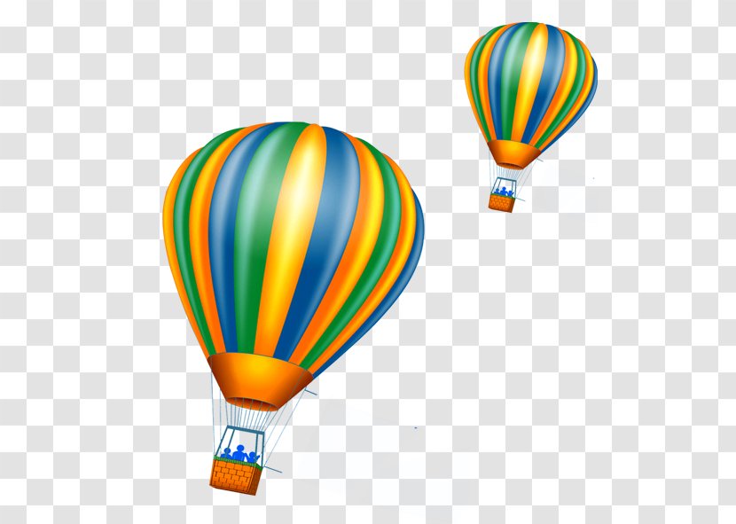 Hot Air Ballooning - Toy Balloon - Blue Parachute Transparent PNG