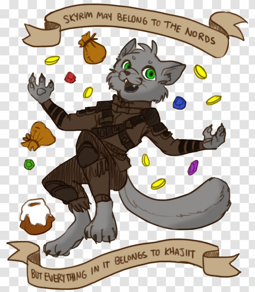 The Elder Scrolls V: Skyrim – Dragonborn Oblivion Online Tamriel Clip Art - Fictional Character - Doggy Style Transparent PNG