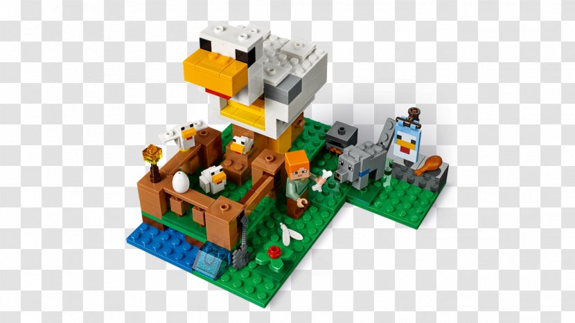 LEGO Minecraft The Chicken Coop - Lego Transparent PNG