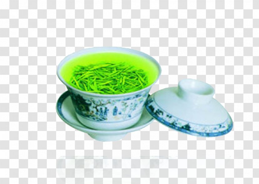 Green Tea Dianhong Oolong Teaware - Dishware Transparent PNG