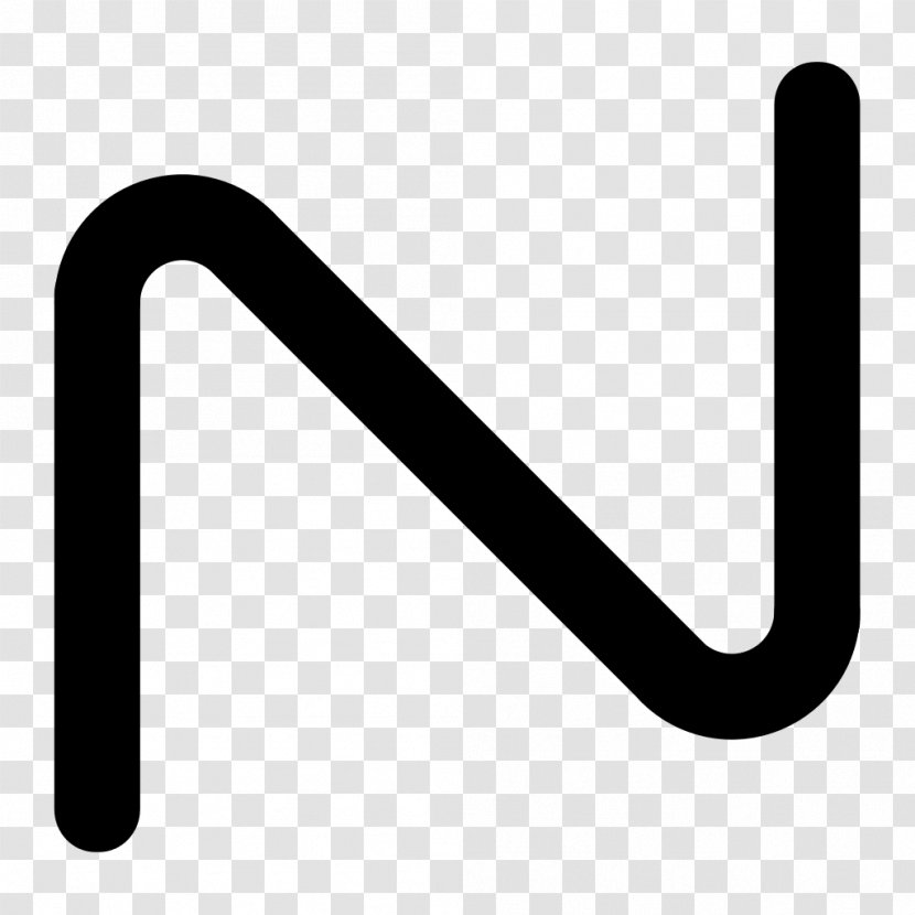 Line Angle Font - Symbol - Letter N Transparent PNG