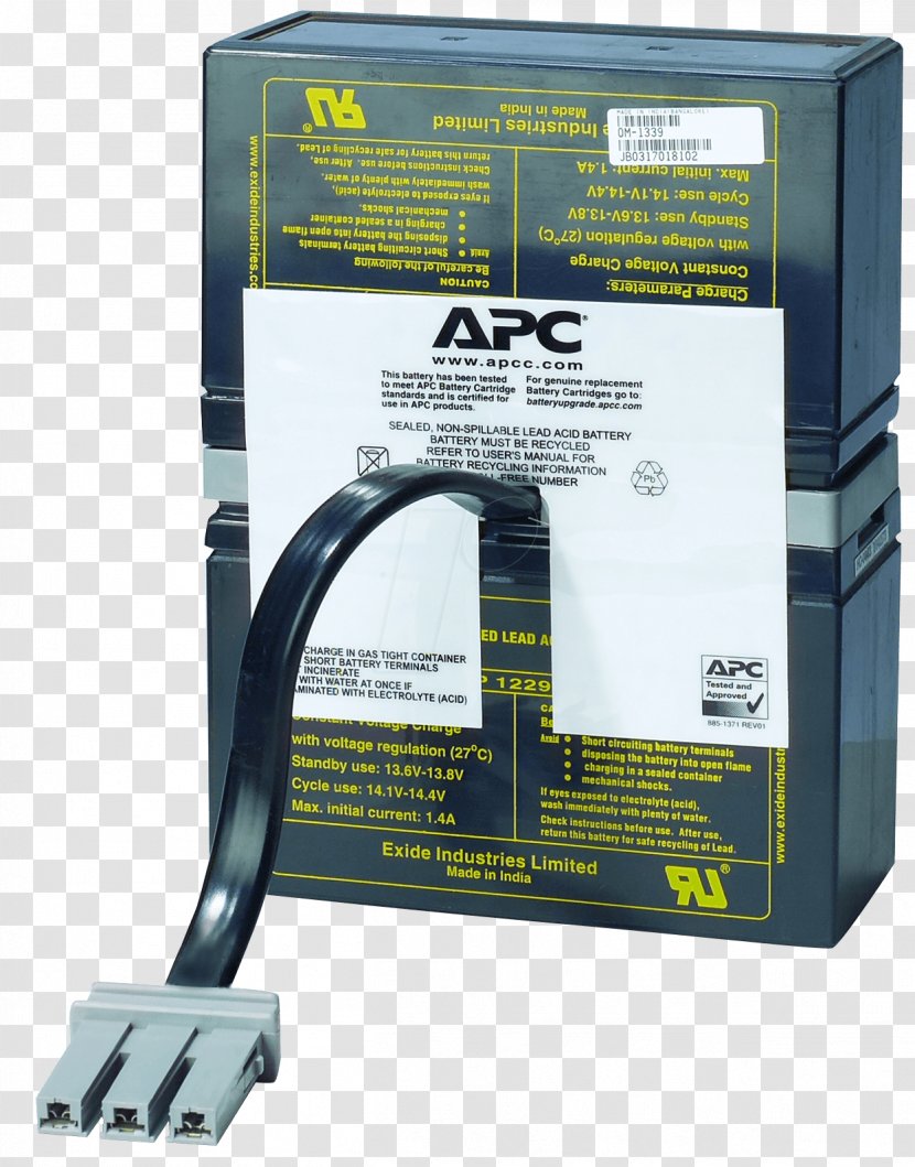 APC Smart-UPS By Schneider Electric Battery Lead–acid - Ups - Hardware Transparent PNG