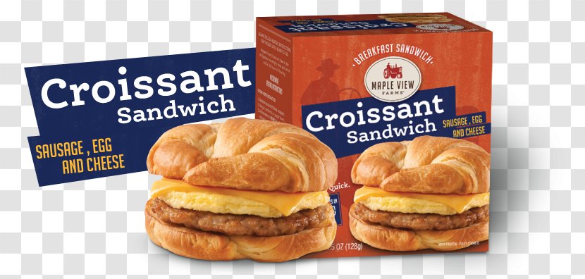 Ritz Crackers Fast Food Slider Cheeseburger McGriddles - Breakfast Sandwich - Croissant Transparent PNG