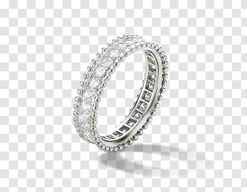 Wedding Ring Van Cleef & Arpels Engagement Jewellery - Platinum Transparent PNG