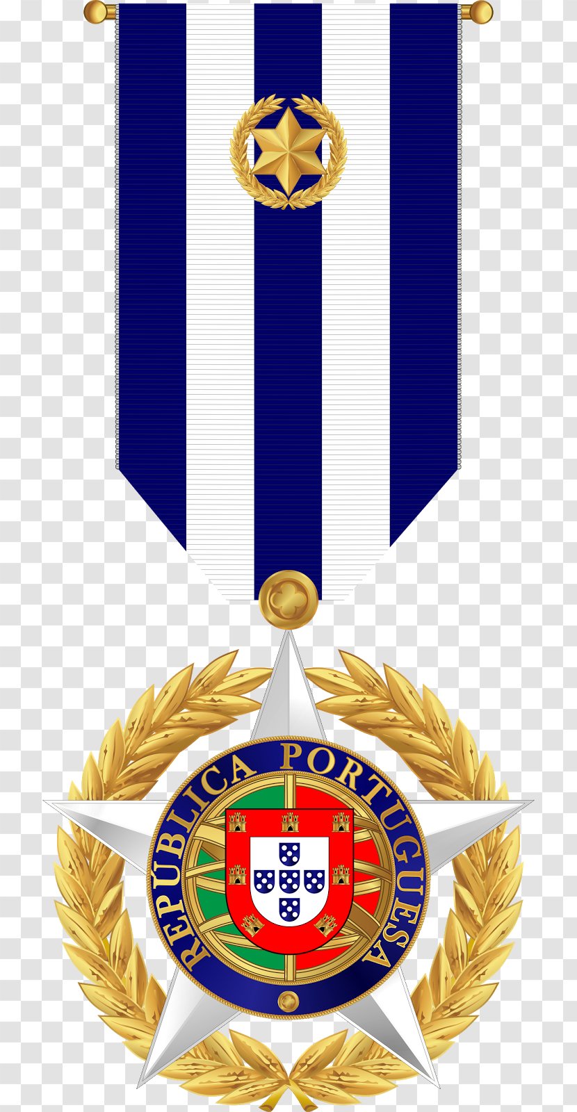 Gold Medal Military Heraldry Medalha De Mérito Militar Transparent PNG