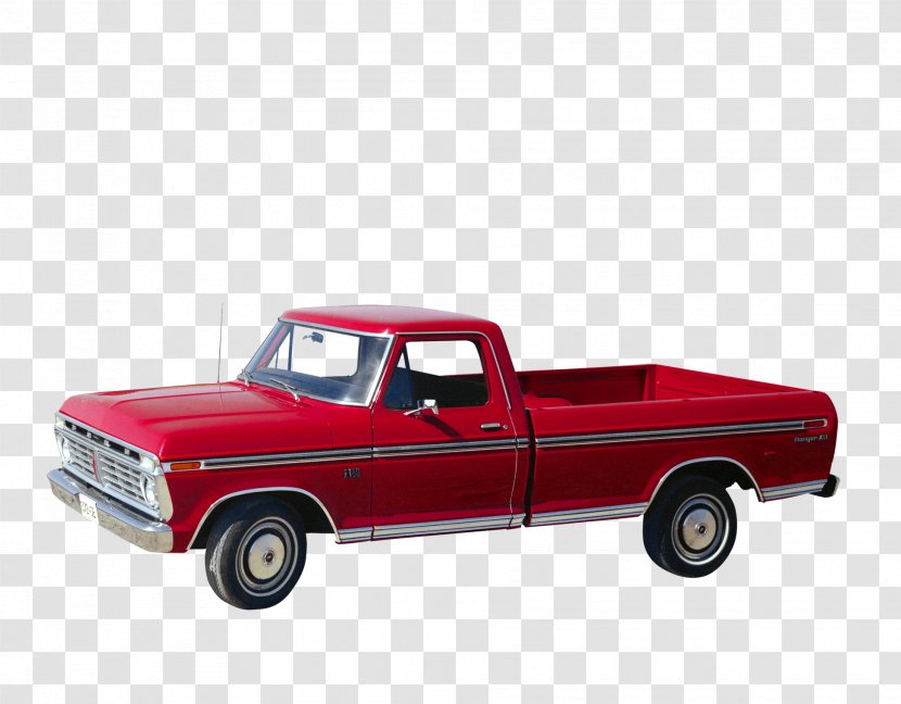 Pickup Truck Ford F-Series Car Thames Trader - Bed Part Transparent PNG