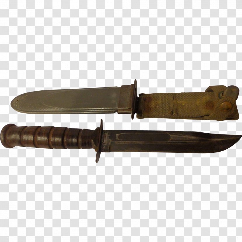 Bowie Knife Melee Weapon Hunting & Survival Knives - Blade Transparent PNG
