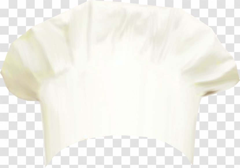 Sleeve Shoulder Blouse - White - Chef Hat Transparent PNG