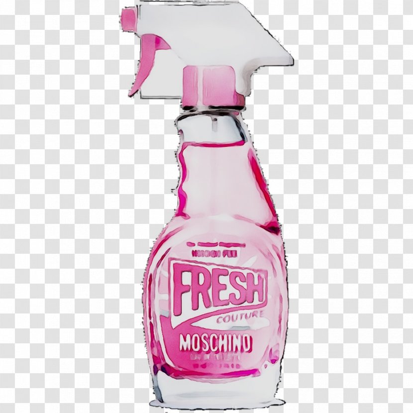 Moschino Pink Fresh Couture Eau De Toilette Spray Perfume - Plant - Liquid Transparent PNG