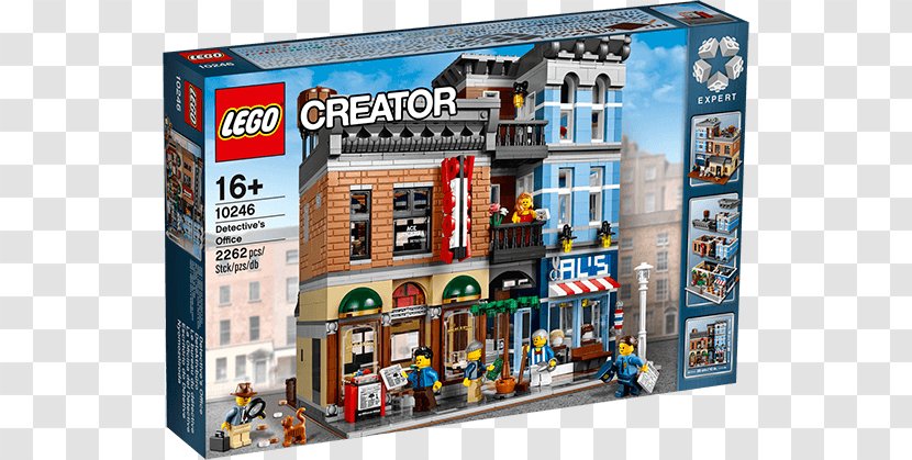LEGO 10246 Creator Detective's Office Lego Toy 10251 Brick Bank Transparent PNG