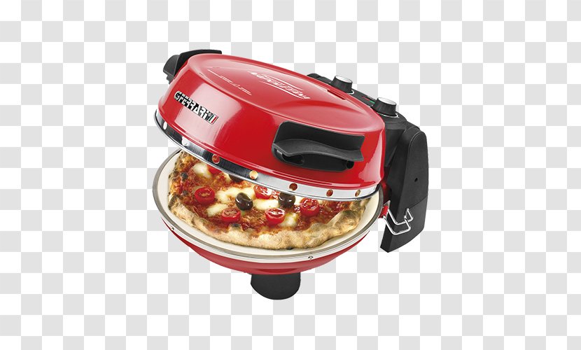 G3Ferrari Napoletana Forno Plus Pizza Stove Red Neapolitan G3 Ferrari Delizia 1pizza 1200W Black,Red Maker/oven G10006 Oven - Dish - In RedPizza Transparent PNG