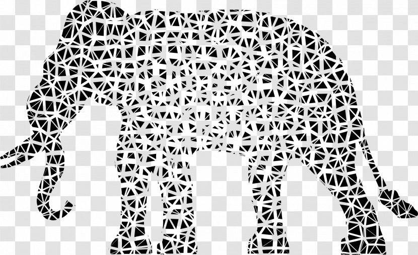 Elephant Silhouette Clip Art - Text Transparent PNG