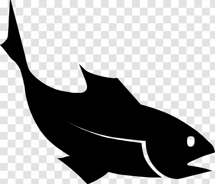 Clip Art Fish Silhouette Image - Fishing Transparent PNG