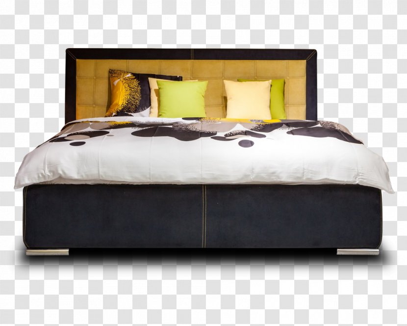 Bed Frame Box-spring Mattress Couch - Furniture Transparent PNG