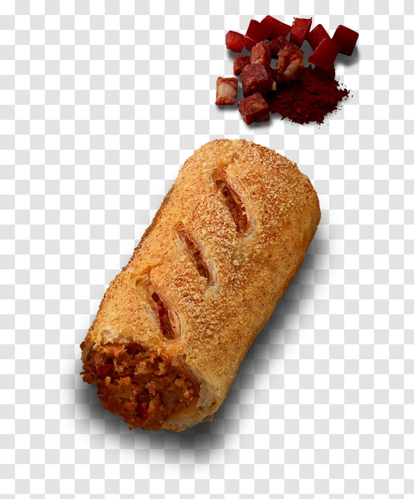 Sausage Roll Food Chorizo Stuffing - Recipe - Pastry Transparent PNG
