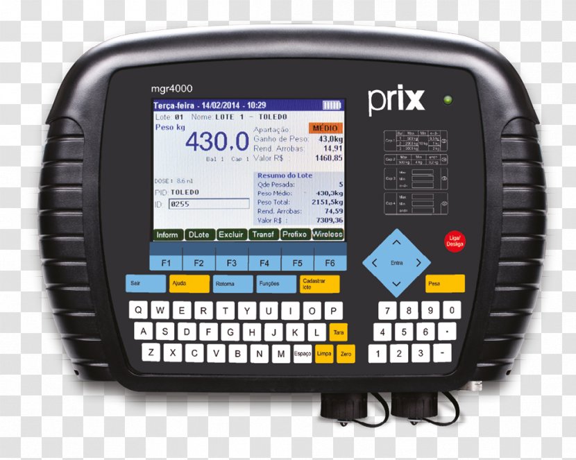 Toledo Do Brasil Balanças Measuring Scales Central-West Region, Brazil - Communication - GADO Transparent PNG