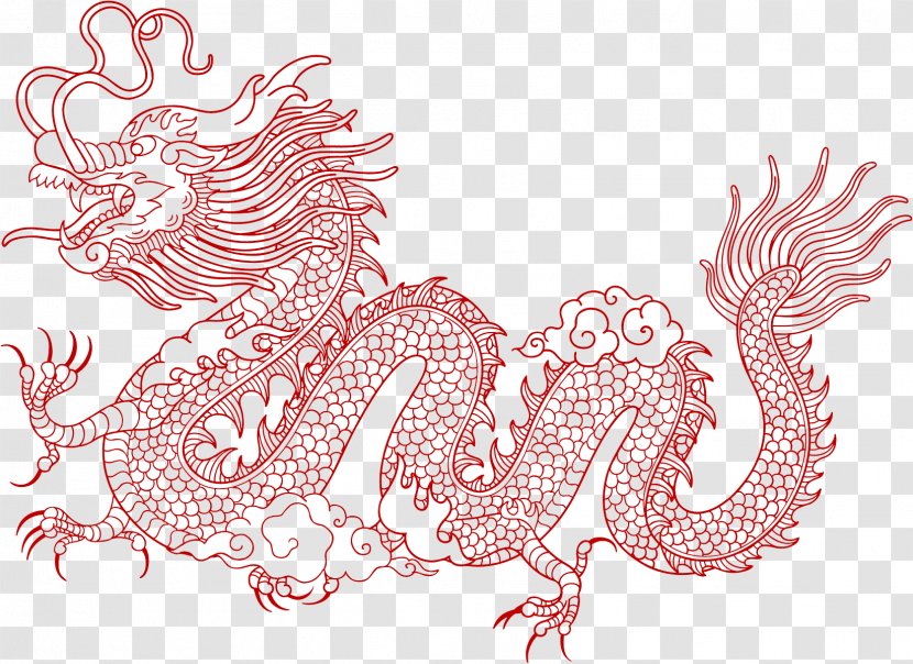 China Chinese Dragon - Tree Transparent PNG