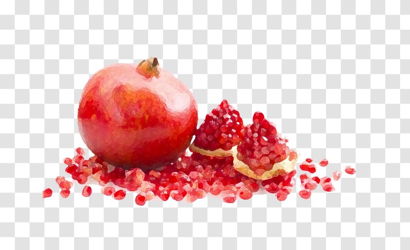 Pomegranate Juice Chiles En Nogada Fruit - Berries Transparent PNG