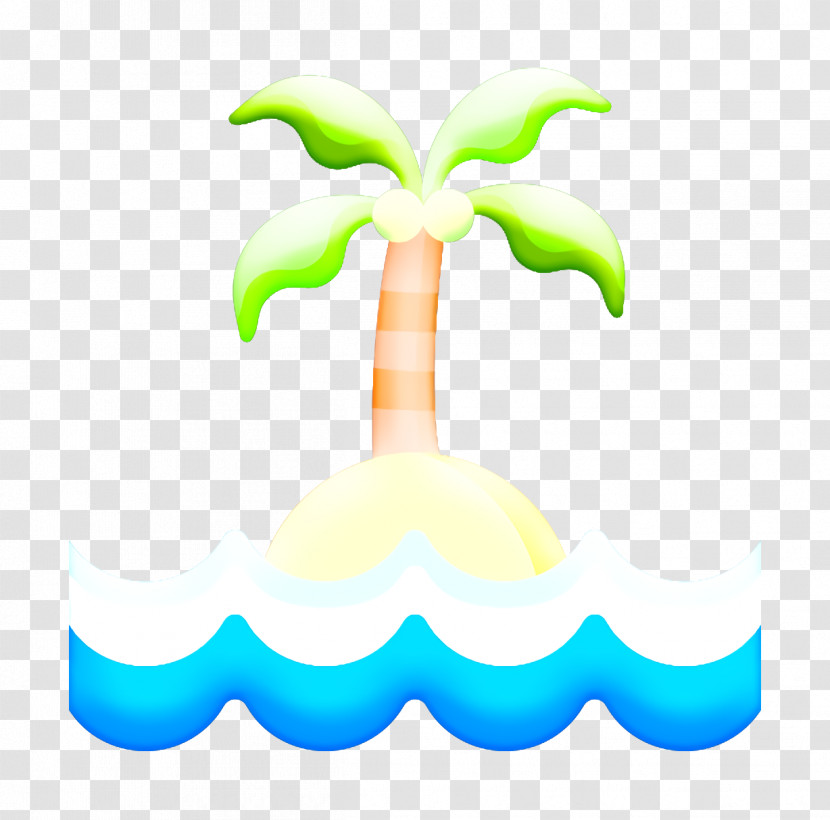 Island Icon Summer Holidays Icon Transparent PNG