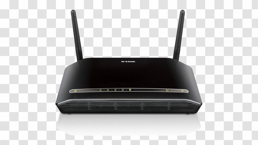 DSL Modem Wireless Router Digital Subscriber Line D-Link - Network - Dsl Transparent PNG
