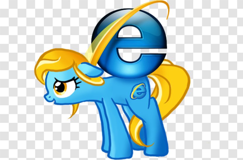 Pony Internet Explorer 8 Web Browser - Organism Transparent PNG