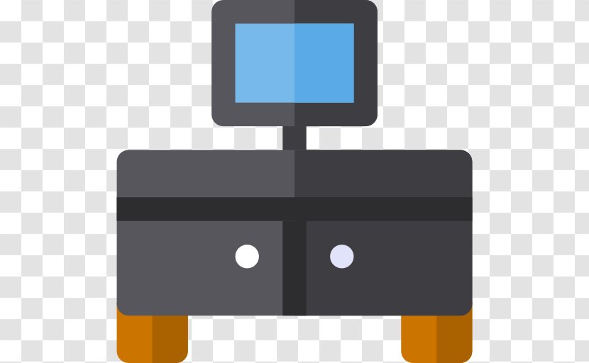 Computer Monitor Icon - Rectangle - Hand Drawn Station Transparent PNG