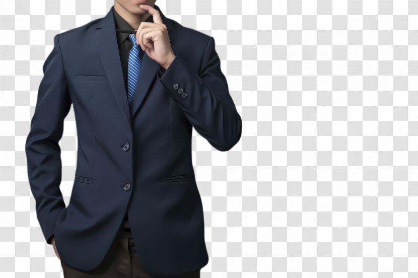 Suit Clothing Outerwear Blazer Jacket - Coat Button Transparent PNG