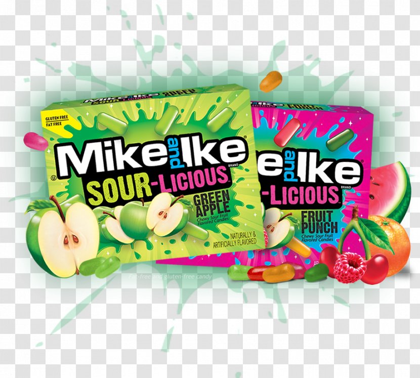 Mike And Ike Sour Candy Punch Brand - Cinema - Fruit Transparent PNG