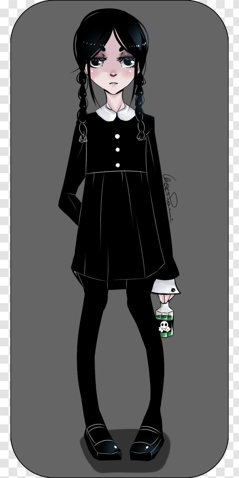 Wednesday Addams The Family Morticia Gomez Uncle Fester - Tree Transparent PNG