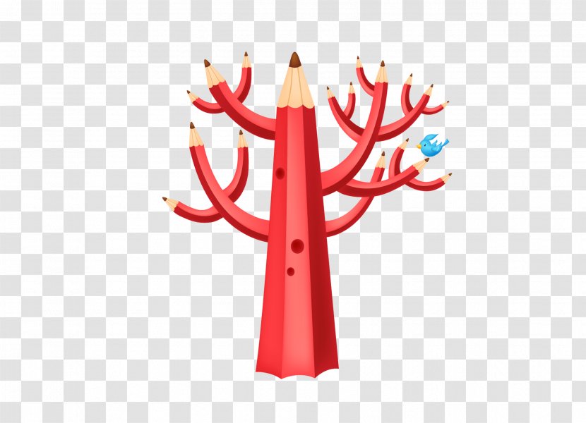 Pencil Tree Clip Art - Brand Transparent PNG