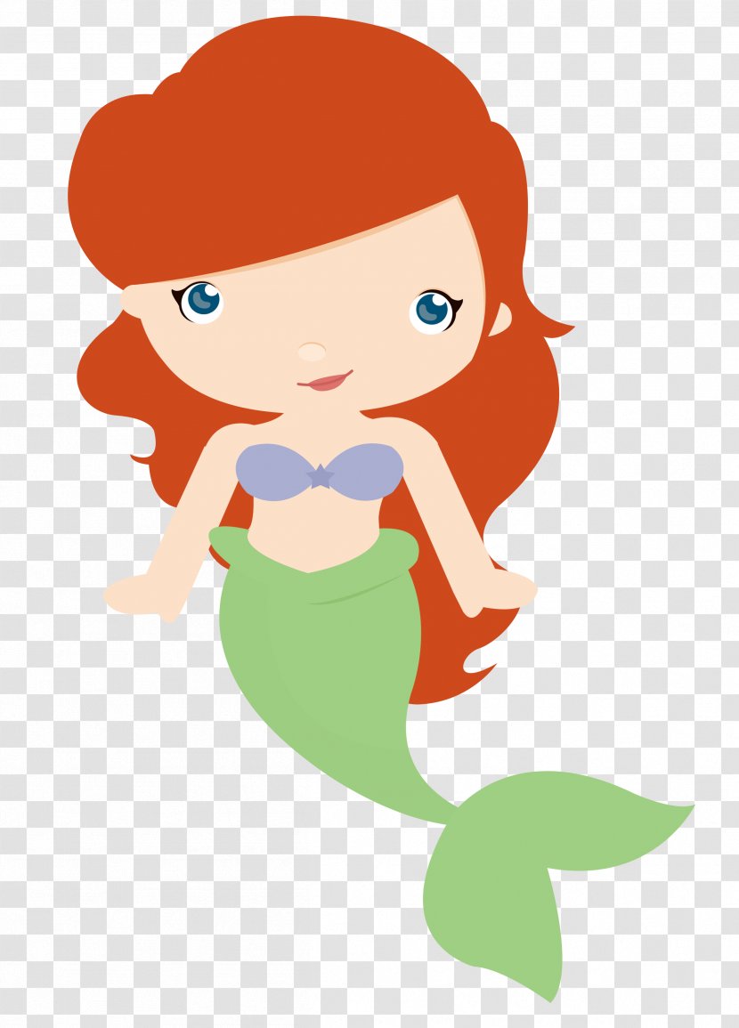 Ariel Mermaid Siren Clip Art - Cartoon Transparent PNG