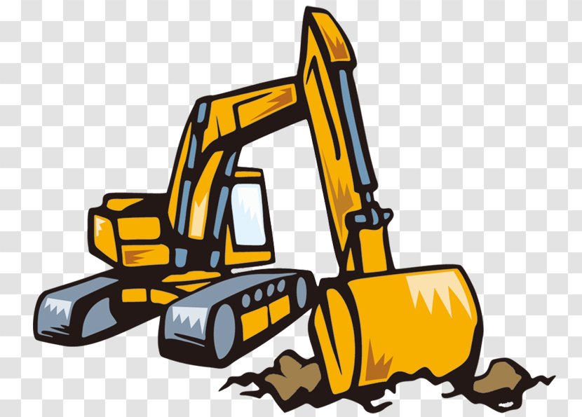 Excavator Stock Photography - Cartoon Material Picture Transparent PNG