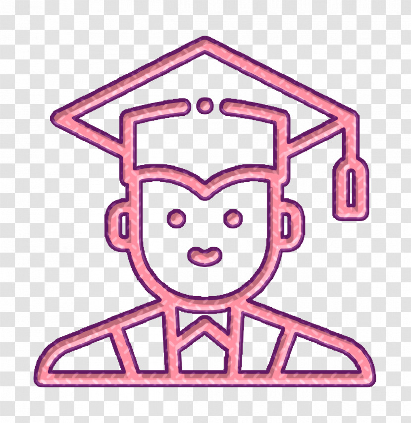 Graduated Icon Student Icon Academy Icon Transparent PNG