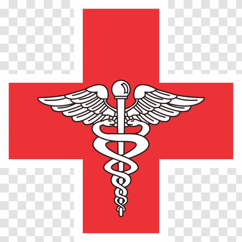 Staff Of Hermes Hospital Corpsman Symbol - Cross - Caduceus Transparent PNG