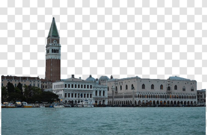Piazza San Marco Venezia Landscape - Building - Venice, Italy Pictures Five Transparent PNG