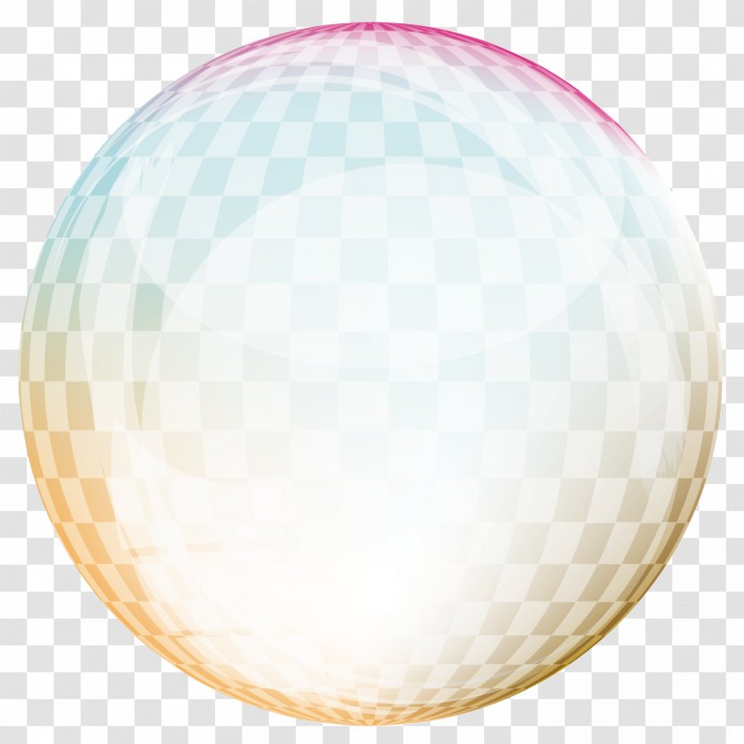 Golf Ball Sphere - Vector Decorative Graphics Transparent PNG