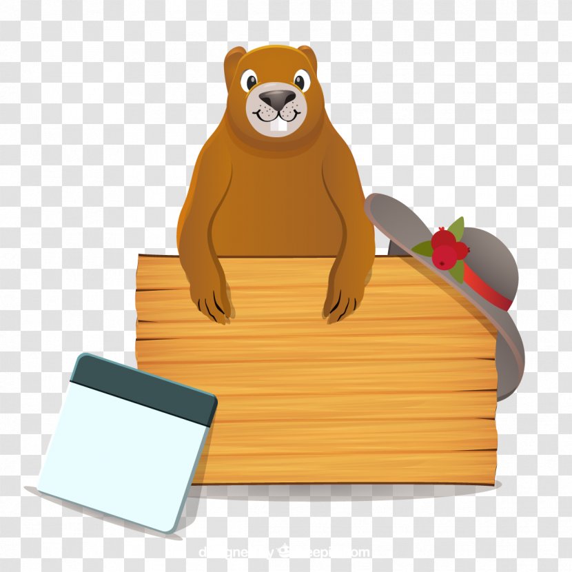 Punxsutawney Phil Gobbler's Knob Groundhog Day - Carnivoran - Animal Vector Wood Transparent PNG