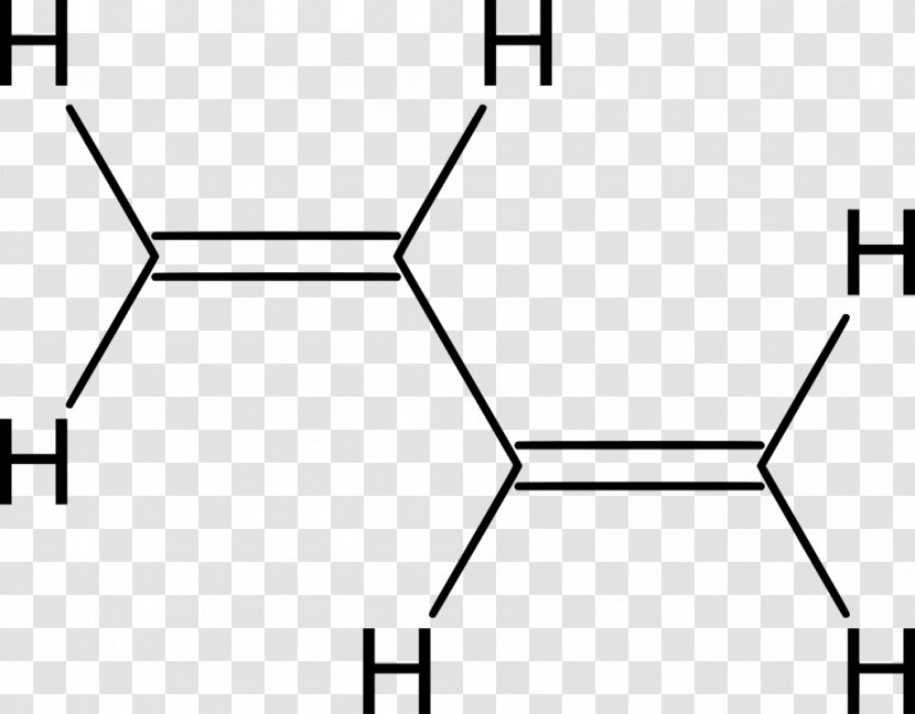 1,3-Butadiene Isoprene Chemistry Polymerization - Drawing - 1,3 Butadiene Transparent PNG
