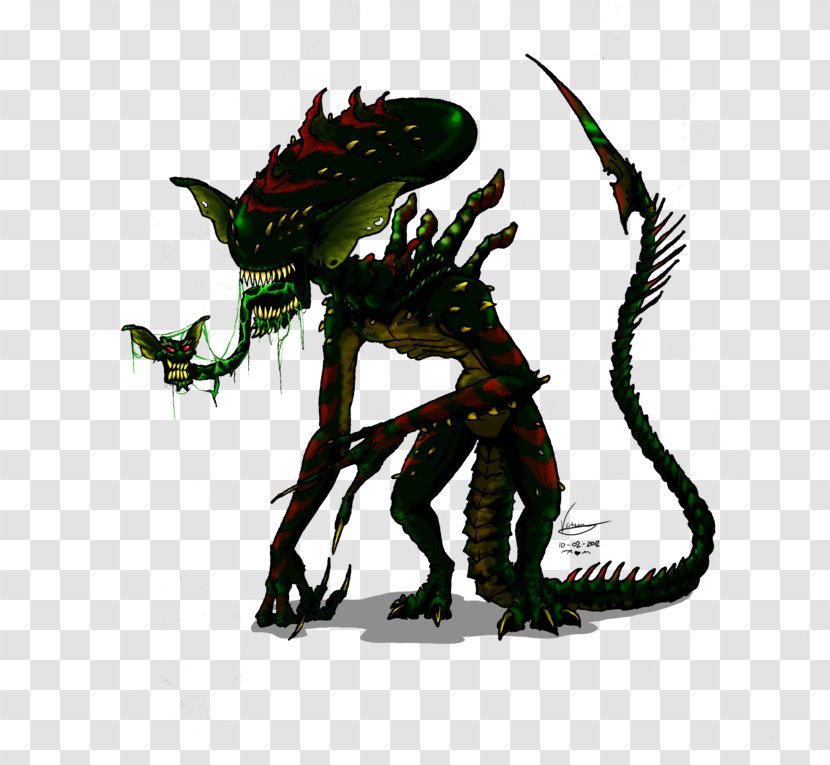 Alien Vs. Predator Gremlin Drawing - Gremlins 2 The New Batch - TMNT Transparent PNG