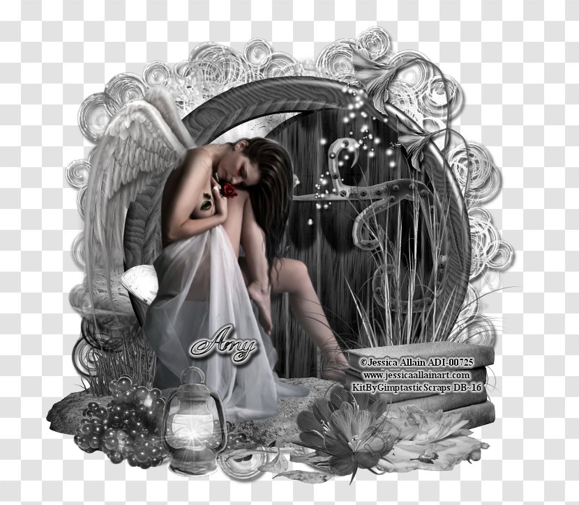 Picture Frames Figurine White Angel - Frame - Fairy Magic Transparent PNG