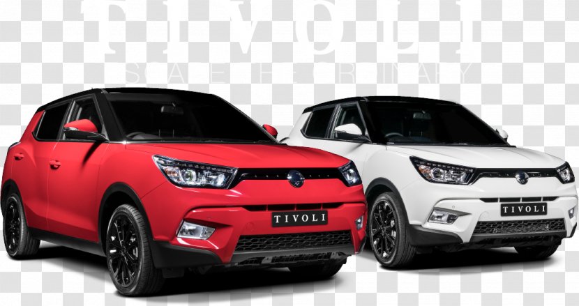 Compact Car Sport Utility Vehicle SERE Belfast SsangYong Tivoli - Ssangyong Transparent PNG