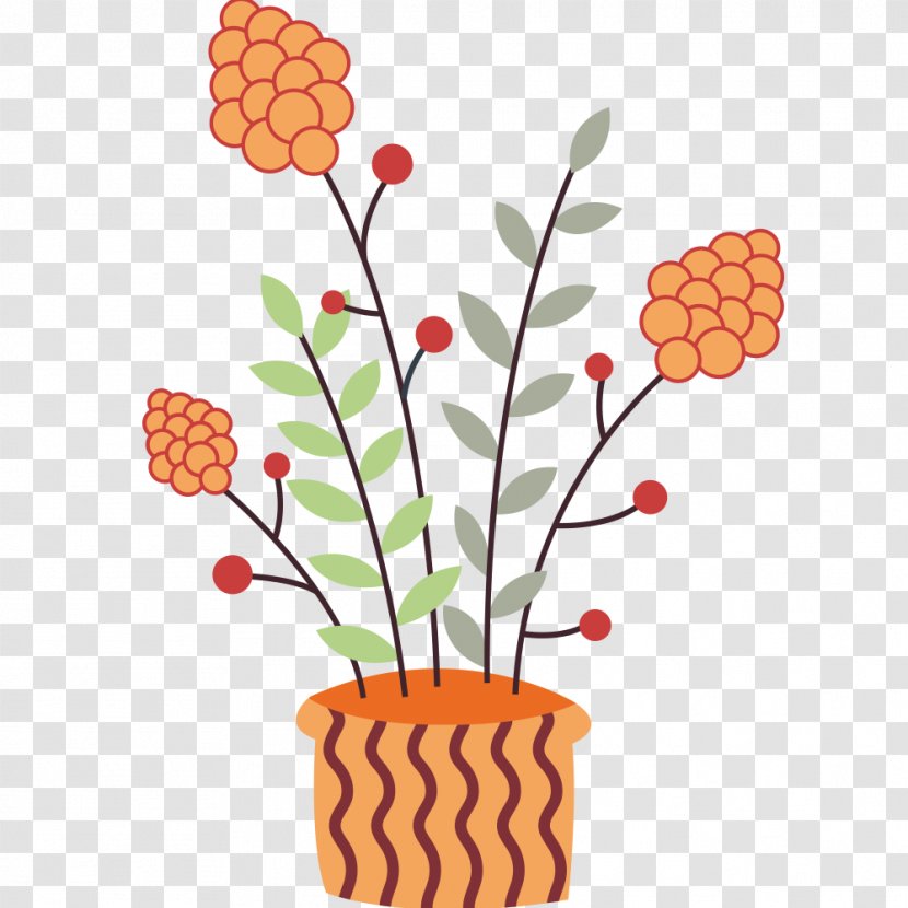 Vector Graphics Image Clip Art Flowerpot - Animation - Bonsai Ornament Transparent PNG