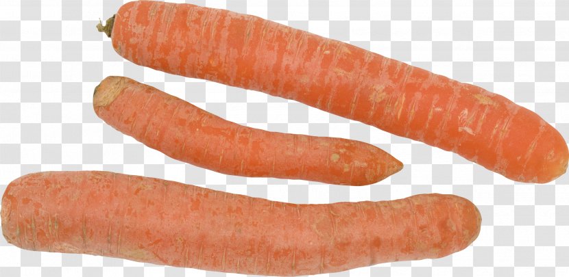 Bratwurst Thuringian Sausage Hot Dog Bockwurst - Bologna - Carrot Image Transparent PNG