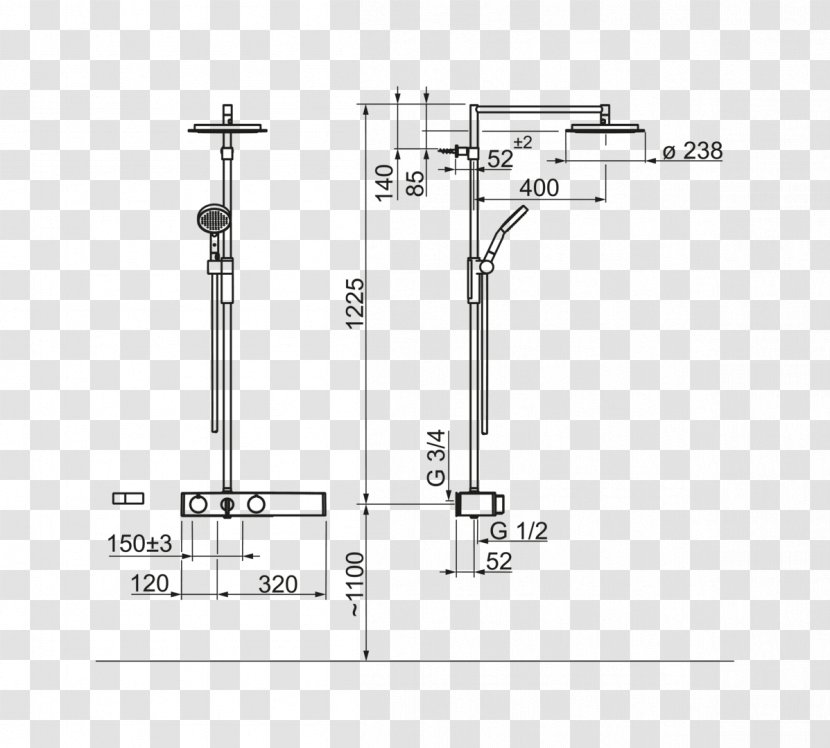 Drawing Mixer Kitchen - Diagram Transparent PNG