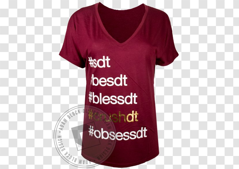 T-shirt International Women's Day Sleeve Neck - Text - Sorority Parents Weekend Shirts Transparent PNG