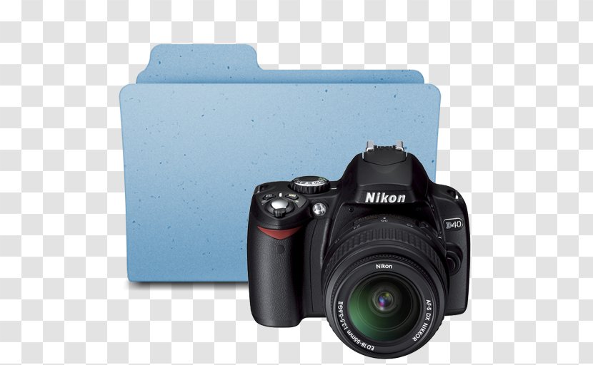 Nikon D40x Digital SLR Camera Lens Transparent PNG