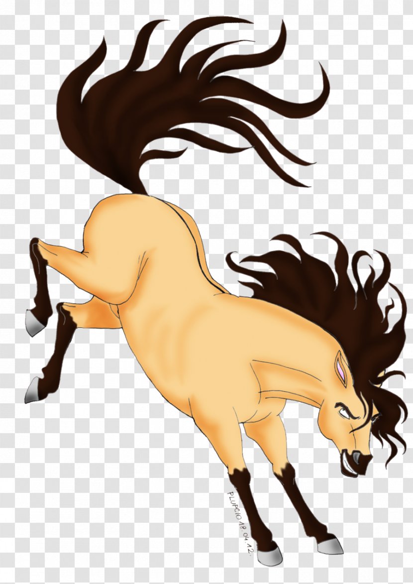 Mustang Pony Stallion Wild Horse Clip Art - Clipart Transparent PNG