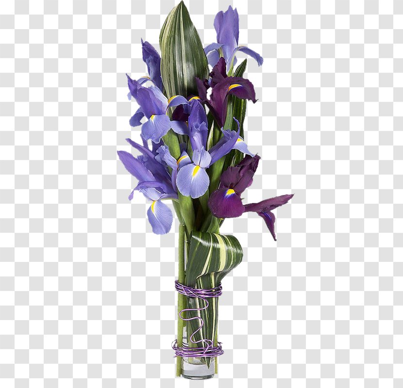 Irises Floral Design Cut Flowers Flower Bouquet - Iris Transparent PNG