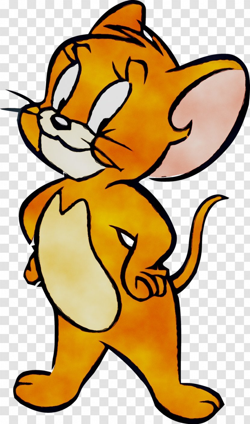 Tom Cat Jerry Mouse And Uncle Pecos - Yellow Transparent PNG